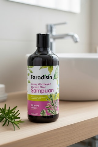 Güneş Görmeyen Saçlar Için Şampuan 500 Ml. Gimdes Helal Sertifikalı