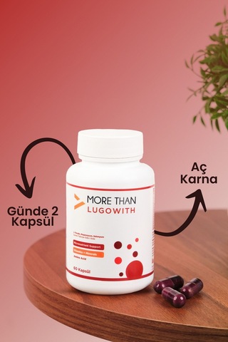 More Than Lugowith 60 Kapsül 2 Adet