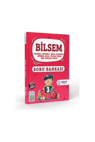 Ardışık Yayınları - 3. Sınıf Bilsem Soru Bankası Tamamı Video Çözümlü