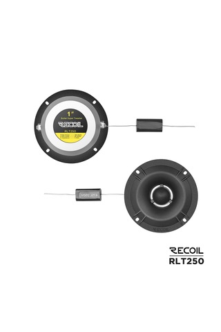Recoil Rlt250 Slim Bullet Super Tweeter 240w