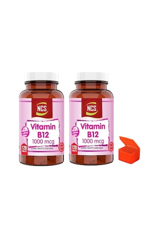 Ncs Vitamin B12 Metilkobalamin 1000mcg 240 Tablets + Hap Kutusu