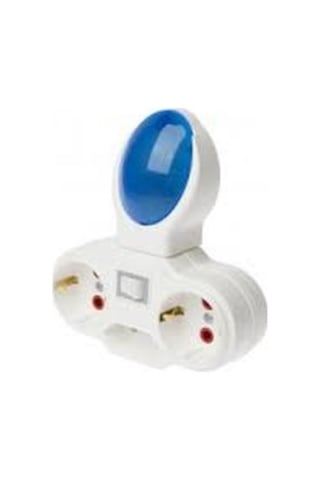 Fetih 3'lü Priz Ledli Gece Lambası Yeşil