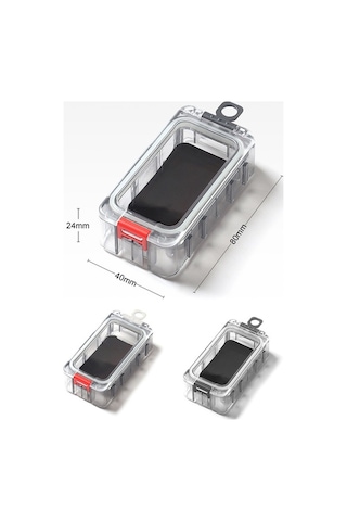 Novahub 6 Adet Dış Mekan Balık Avı Yem Kutusu Seti Işıldayan Parçalanabilir Balık Yemi Kutusu Mıknatıslı Su Geçirmez Balık Avı Aksesuarı Saklama Kutusu Balık İğnesi Kutusu