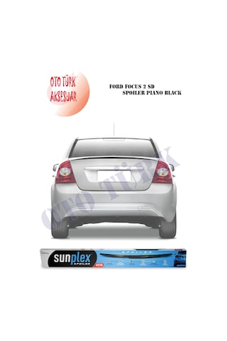 Ford Focus 2 Sedan Spoiler Piano Black