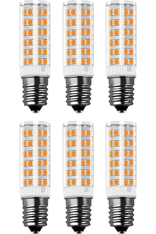 Kangvka E14 7w Led Mısır Ampülü 6 Adet - 500 Lumen 360 Açı 80 Crı 50000 Saat Ömür 100-240v Beyaz