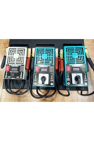 Tuğra 6-12-24 Volt 125 Amper Profesyonel Akü Test Cihazı