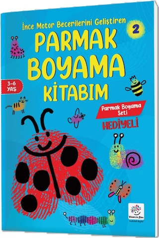 Parmak Boyama Kitabım Seti 3-6 Yaş