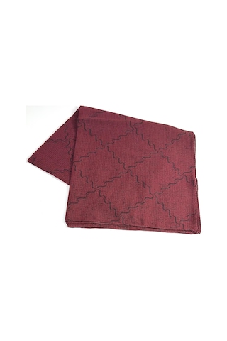 İpekal Polyester Eşarp - 6279 Bordo