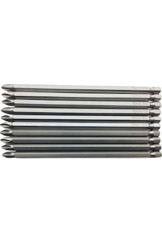 Tomax PH2 x 100Mm Yıldız Bits Uç 10 Adet