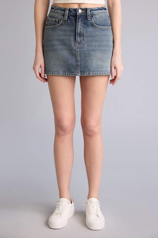 Defacto Yüksek Bel Mini Jean Etek H0636ax26smnm28 Mavi-nm28