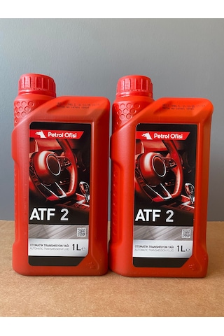 Petrol Ofisi ATF 2 Kırmızı Renk 1 Litre Direksiyon Yağı (19/02/2026 Üretim)