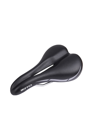 Yaozixa Ztto Ergonomik Bisiklet Jantası, Montain Bike İçin Dayanıklı, Ventileli Ve Darbe Azaltıcı, Siyah Pu + Metal Malzeme, Evrensel Uyumlu Siyah