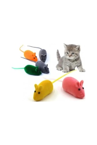 8 Adet Kedi Eğitim Oyuncak Faresi Sesli Eğitici