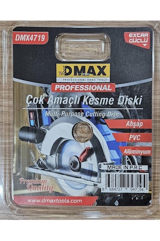 Dmax Çok Amaçlı Kesme Diski Ahşap-pvc-alüminyum Dmx4719