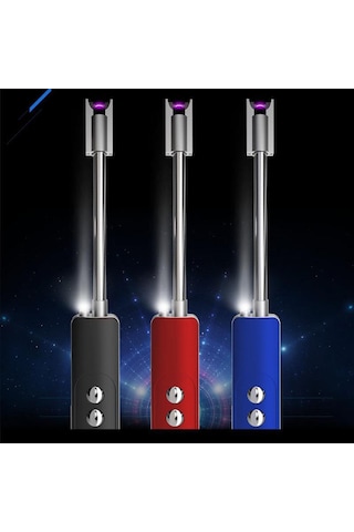 Mum Çakmak Şarjlı Çakmak Elektrikli Çakmak Şarjlı Alevsiz Çok Renkli