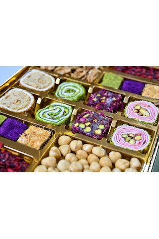 Tadım Dünyası Lüx Karışık Hediyelik Kuruyemiş & Lokum 850 Gr 102