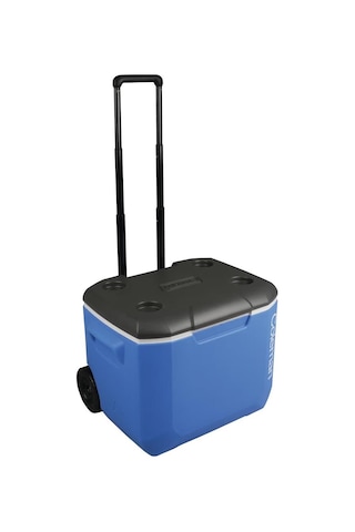 Coleman Performance Tri Coler Wheeled 60 Qt Tekerlekli Soğutucu Buzluk 56 Lt Mavi