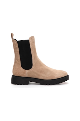 U.S. Polo Assn. Kadın Bej Süet Bot 50314451-VR011
