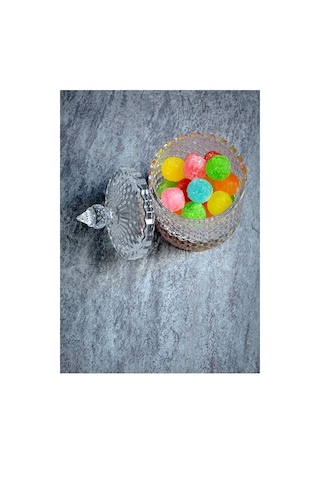 Cam Şekerlik Lokumluk İkramlık Drajelik