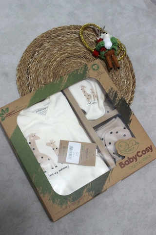 BabyCosy Barbosa Baybycosy Hastane Çıkışı 5'li Set Kahverengi