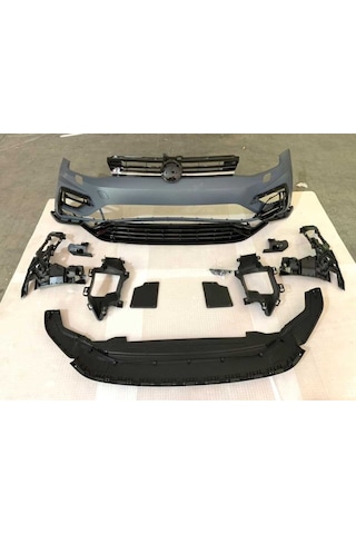VW Golf 7.5 R Ön Tampon, R ÖN BODYKİT FULL SET + PANJUR, 2018 202