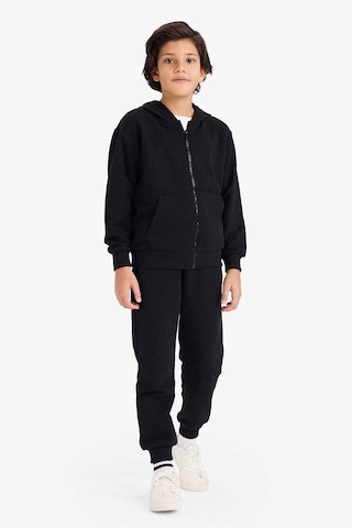 Defacto Erkek Çocuk Beli Paçası Lastikli Basic Düz Pike Eşofman Altı B5755a826spbk27 Siyah-bk27