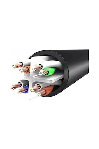 Vention Cat 6 Ethernet Kablo 5 Metre Siyah