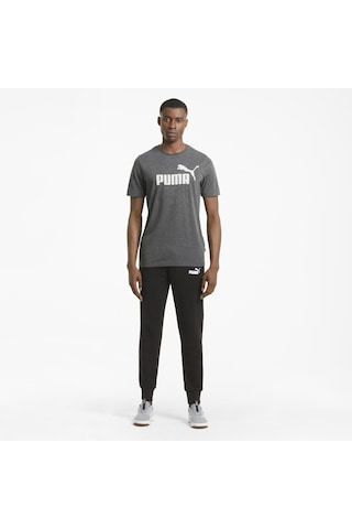 Puma 58673601 Ess Heather Tee Erkek Tişört 001