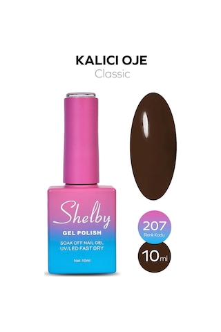 Shelby 10 Ml. A207 Kalıcı Oje