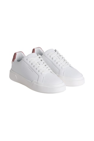 Calvin Klein Jeans Kadın Chunky Cupsole Laceup Lth Bt Aop Wn Ayakkabı Yw0yw02036061 Beyaz