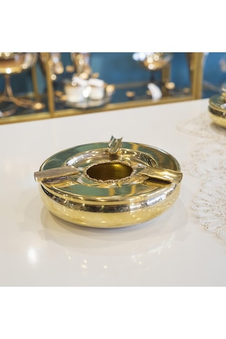 Pirinç Puro Küllük Lüks Eritmeli Model No1 Gold Renk