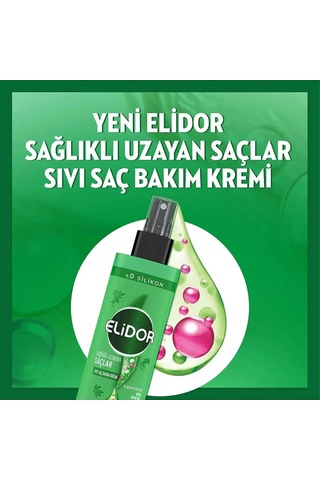 Elidor Sıvı Saç Bakım Kremi Uzayan Saçlar 200 Ml X2