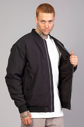 Siyah Regular Fit /krinkıl Kumaş İçi Kapitone Pilot Erkek Cek... Siyah