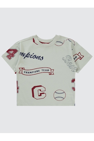Civil Boys Erkek Çocuk Tişört 6-9 Yaş Bordo