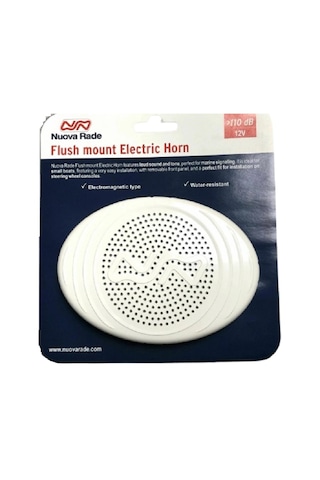 Tekne Kornası. Nuovarade Gömme Korna. 12V Tekli. Marin Korna