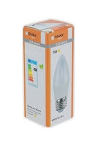 10 Adet 6W E27 Led Buji 480 Lümen 6500 Kelvin Beyaz