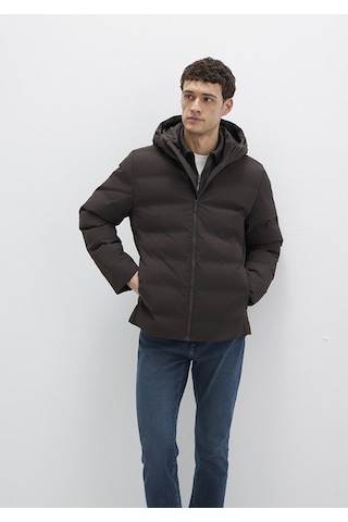 Mavi - Kahverengi Ceket 0110652-70219 Kahverengi