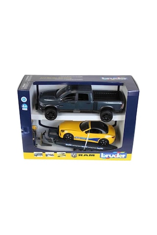 Bruder Ram 2500 Pıckup ve Roadster Yarış Arabası Br02504