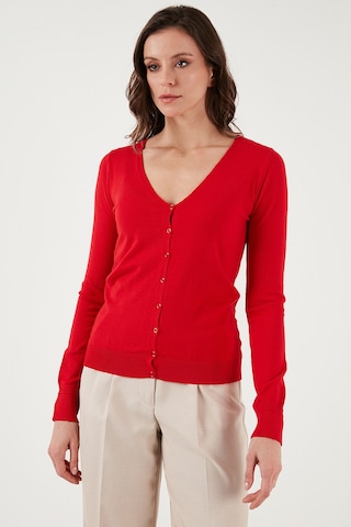 Fashion Friends Bayan Hırka 24k0781k1 Kırmızı Kırmızı