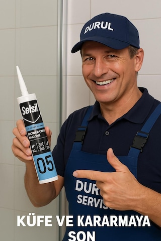Selsil 280 Ml Mutfak Ve Banyo Silikonu, 4 Adet