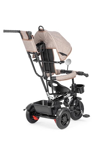 Comfymax Roadstar Ebeveyn Kontrollü Bebek Çocuk Bisikleti - Brown Kahverengi
