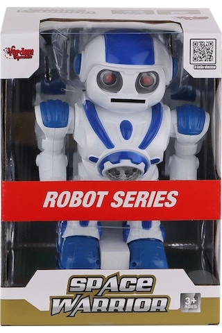 Df-6022 Işıklı Ve Müzikli Disk Atan Uzay Savaşçısı Robot
