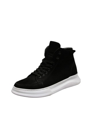 M.p. 232-4226 Mr Erkek Siyah Nubuk Deri Bot-siyah