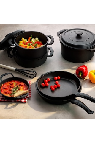 Schafer Black Master Derin Tencere-20 Cm Çok Renkli