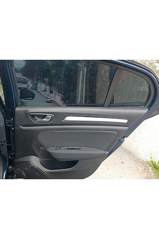 Renault Megane 4 Sedan Krom Kapı İç Çıtası 4 Parça Taşlı 2016-202