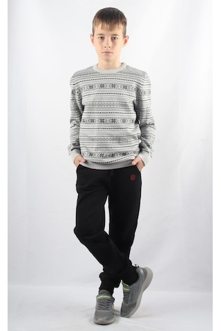 Alexandergardı Bisiklet Yaka Çocuk Triko Kazak C23-7103 Lacivert