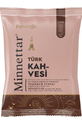 Şekeroğlu Minnettar Türk Kahvesi 24 x 100 G