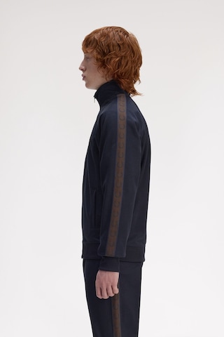 Fred Perry J5557 Contrast Tape Track Erkek Ceket Lacivert