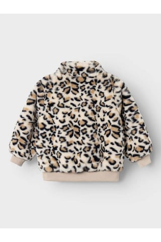 Name It Nmfmindy Faux Fur Kız Çocuk Ceket Leopar
