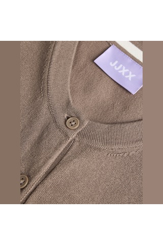 Jack & Jones Kadin Örgü Yelek - Ophelia - 12296335 Brown Lentil